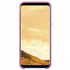 Carcasa Alcantara pentru SAMSUNG Galaxy S8 Plus, EF-XG955APEGWW, Pink foto