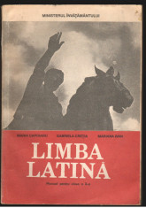 (C7932) LIMBA LATINA. MANUAL - MARIA CAPOIANU, CLASA A X-A, 1993 foto