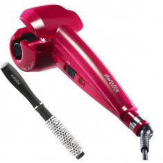 Set ondulator + perie BABYLISS Curl Secret C901PE+791970, roz foto