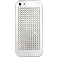 Husa Protectie Spate White Diamonds 86789 The Rock alba pentru Apple iPhone 5 / 5S foto
