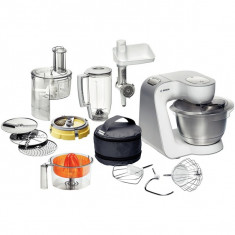 Robot de bucatarie BOSCH Styline MUM54251, vas 3.9l, blender 1.25l, 900W, argintiu foto