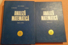 Analiza Matematica. 2 Volume - M. Nicolescu, N. Dinculeanu, Solomon Marcus foto