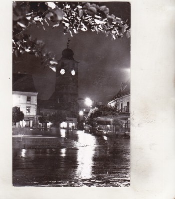 bnk cp Sibiu - Vedere din Piata Republicii - uzata foto