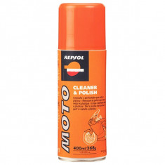 Spray curatare moto REPSOL Cleaner&amp;amp;amp;Polish, 0.4l foto