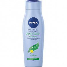 Sampon + Balsam 2in1 NIVEA Care Express 81435, 250ml foto