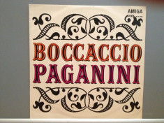 BOCCACCIO/PAGANINI - von Suppe/Lehar (1970/AMIGA rec/DDR) - VINIL/Ca NOU foto