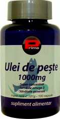 Ulei de peste, OMEGA 3, 1000 mg, 100 capsule moi foto