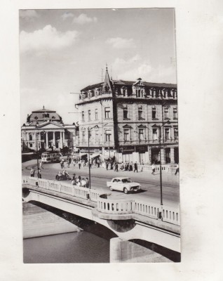 bnk cp Oradea - Vedere spre Teatrul de Stat - uzata foto