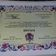 Diploma vintage,Concursul de RELIGIE,,SFANTUL Andrei,Apostolul ROMANILOR,Episco