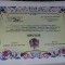 Diploma vintage,Concursul de RELIGIE,,SFANTUL Andrei,Apostolul ROMANILOR,Episco
