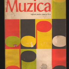 (C7931) MUZICA - ANA MOTORA IONESCU, MANUAL CLASA A III-A, 1980
