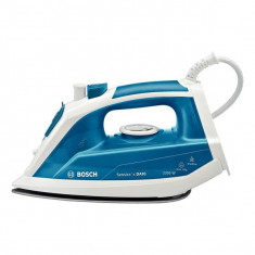 Fier de calcat BOSCH Sensixx&amp;amp;#x27;x DA10 TDA1023010, Palladium-Glissee, 120g/min, 2300W, alb - albastru foto