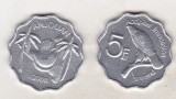 Bnk mnd Anjouan 5 franci 2008 unc, Africa