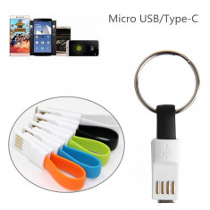 Breloc Magnetic 9Cm USB Type C Cablu de date / Incarcare foto