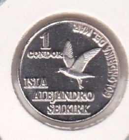 bnk mnd Arh. Juan Fernandez - Alejandro Selkirk Island 1 condor 2014 unc