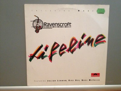 RAF RAVENSCROFT - LIFELINE (1985/POLYDOR rec/RFG) - VINIL/Analog/Impecabil foto