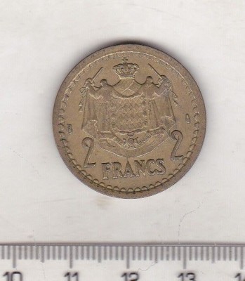 bnk mnd Monaco 2 franci (1945) foto