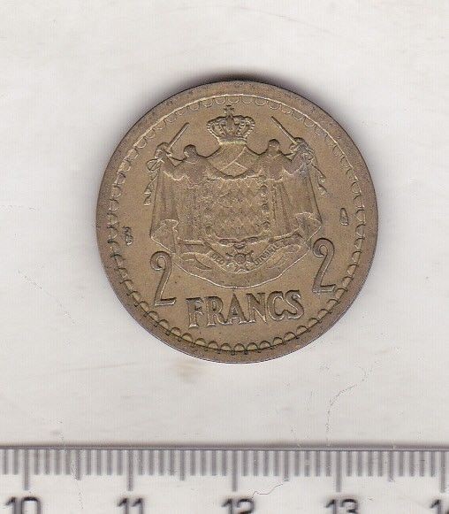 bnk mnd Monaco 2 franci (1945)