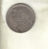 Bnk mnd Monaco 20 franci 1947, Europa