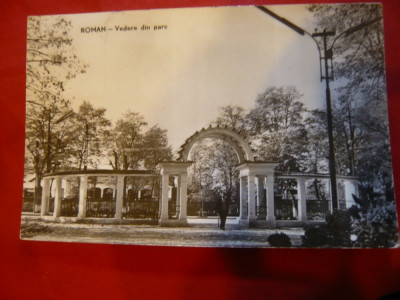 Ilustrata - Roman - Vedere din Parc , circulat 1962 foto