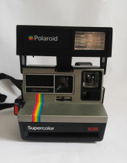 (T) Aparat foto Polaroid 635 Supercolor, vintage, colectie foto
