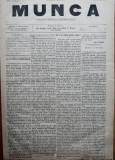 Ziarul Munca , organ social-democrat ,an 1 ,nr. 11 ,1890 , I. Nadejde , C. Mille