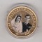 bnk mnd Insulele Cook 1 dollar 2007 unc , Elisabeth si Philip 1947-2007