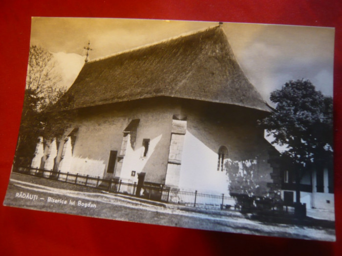 Ilustrata Radauti - Biserica lui Stefan , anii &#039;50