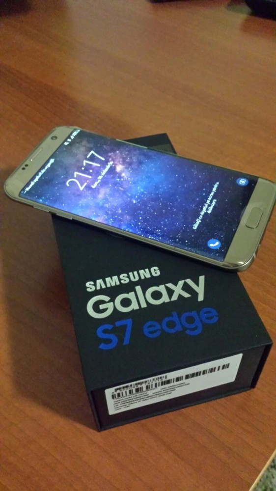 Samsung Galagy S7 Edge, NOU (Factura Altex + Garantie 2 ani) | arhiva  Okazii.ro