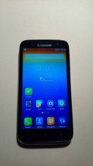 Smartphone LENOVO A859 negru + bonus 2 huse foto