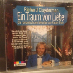 RICHARD CLAYDERMAN - DREAM OF LOVE (1988/SPECTRUM/RFG) - CD NOU/Sigilat/Original