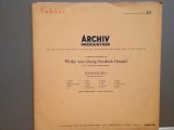 HANDEL - WATER MUSIC : Berliner Philharmoniker (1958/ARCHIV/RFG) -disc/rar/VINIL, Clasica, decca classics