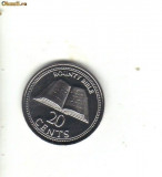 bnk mnd Pitcairn Island 20 cents 2009 unc