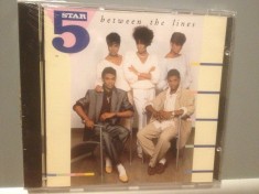 FIVE STAR - BETWEEN THE LINES (1987/BMG REC/ GERMANY) - CD NOU/Sigilat/Original
