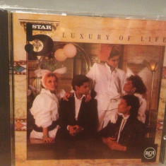 FIVE STAR - LUXURY OF LIFE (1985/RCA REC/ GERMANY) - CD NOU/Sigilat/Original