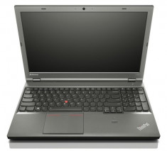 Laptop Lenovo ThinkPad T540p, Intel Core i5 Gen 4 4300M 2.6 GHz, 4 GB DDR3, 500 GB SATA, DVDRW, WI-FI, Bluetooth, Webcam, Tastatura QWERTY US RF, Di foto