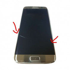 Display Cu Touchscreen Samsung Galaxy S7 edge G935 Original SWAP Cu Sticla Crapata Gold foto