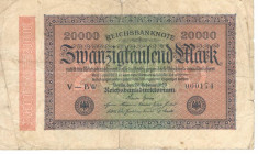 Germania 20000 marci 1923 foto