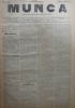 Ziarul Munca , organ social-democrat ,an 1 ,nr. 50 ,1891 , I. Nadejde , C. Mille