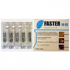 Insecticid de contact Faster 10 CE 2 ml foto