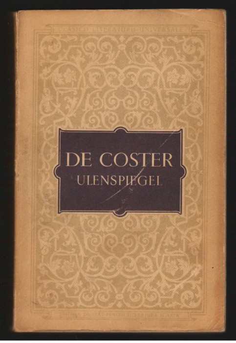 (C7911) ULENSPIEGEL - CHARLES DE COSTER