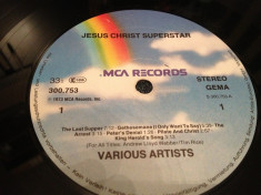 JESUS CHRIST SUPERSTAR - ANDREW LLOYD WEBBER (1973/MCArec/RFG) - disc VINIL foto