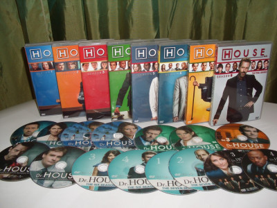 House M.D. 2004&amp;ndash;2012 8 sezoane DVD foto