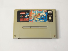 Joc consola Super Nintendo SNES - The Smurfs foto