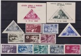 ROMANIA 1945 LP 181 LP 181 a LP 182 LP 183 LP 184 AGIR SERII SI COLITE MNH, Nestampilat