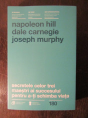 SECRETELE CELOR TREI MAESTRI-NAPOLEON HILL foto