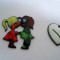 lot 2 figurine Valentine&#039;s Day inimiora, cuplu indragostiti