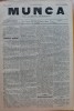 Ziarul Munca , organ social-democrat ,an 1 ,nr. 40 ,1890 , I. Nadejde , C. Mille