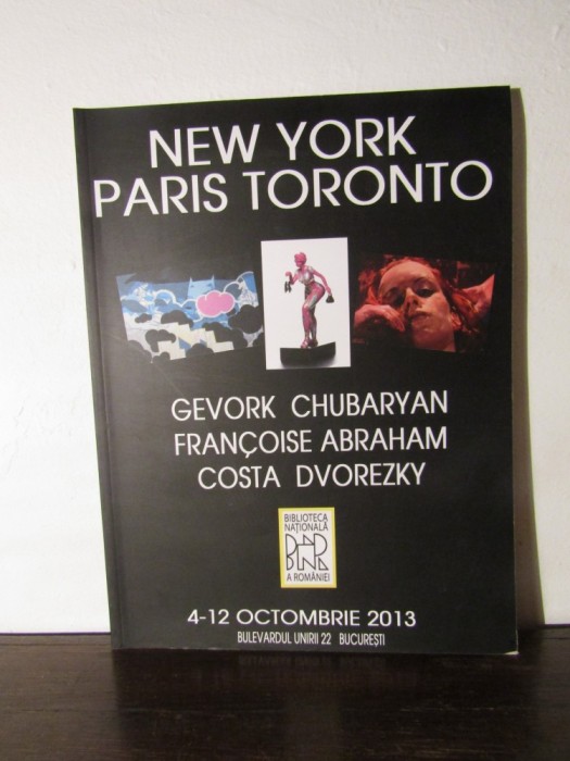 Expoziţie de pictură şi sculpturăGevork Chubaryan, Fran&ccedil;oise Abraham ,C Dvorezky