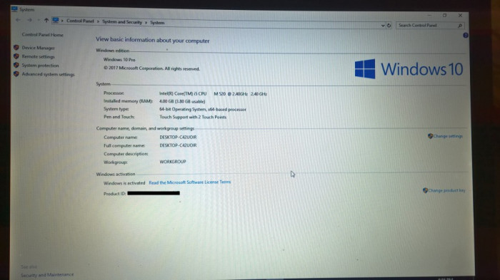 Laptop Cu Ssd Lenovo T410 Windows 10 Pro Cu Licenta Cel Mai Mic